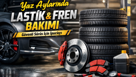 Yaz Aylarında Lastik ve Fren Bakımı Güvenli Sürüş İçin Kritik İpuçları