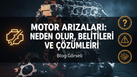 Motor Arızaları Neden Olur, Belirtileri ve Çözümleri