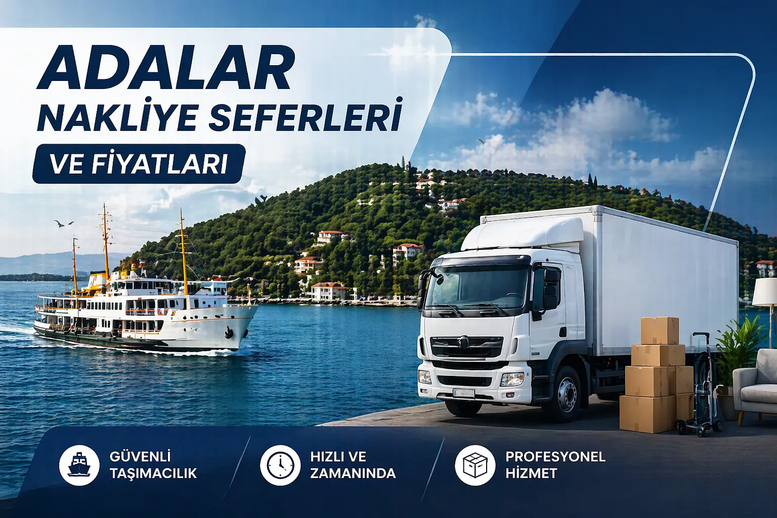 Adalar Nakliye Seferleri ve Fiyatları